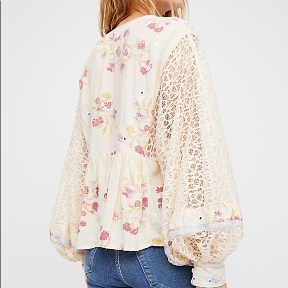 ⭐FINAL SALE!⭐ Free People Boogie All Night Blouse - Picture 4 of 8
